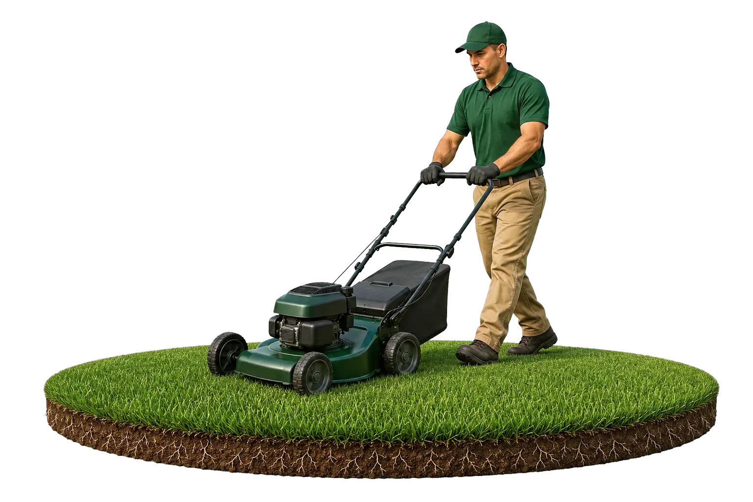 Professional lawn mowing service in Buffalo New York